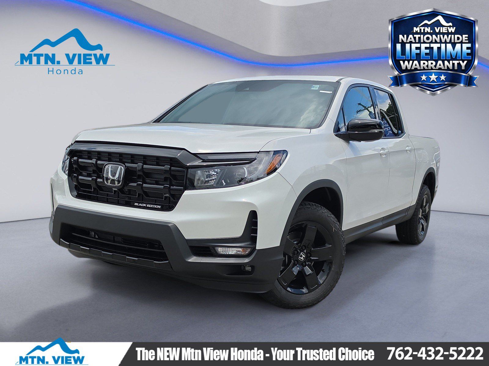 Platinum White Pearl 2026 Honda Ridgeline Pickup Truck All-Wheel Drive 9-Speed Automatic