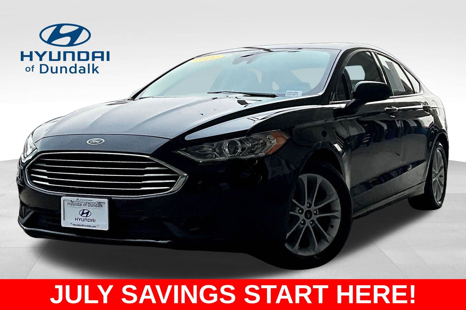 Black Metallic 2020 Ford Fusion Sedan Front-Wheel Drive 6-Speed Automatic