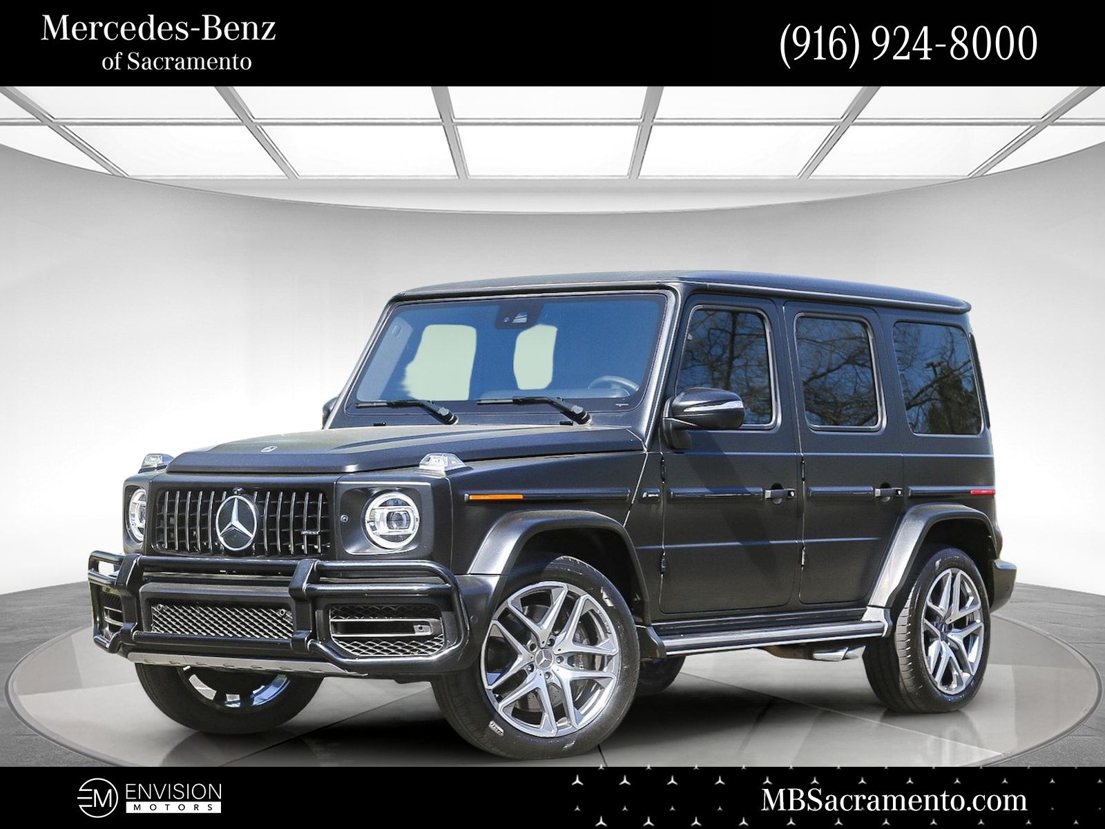Emerald Green Metallic 2021 Mercedes-Benz G-Class AMG G 63 4MATIC SUV / Crossover All-Wheel Drive 9-Speed Automatic