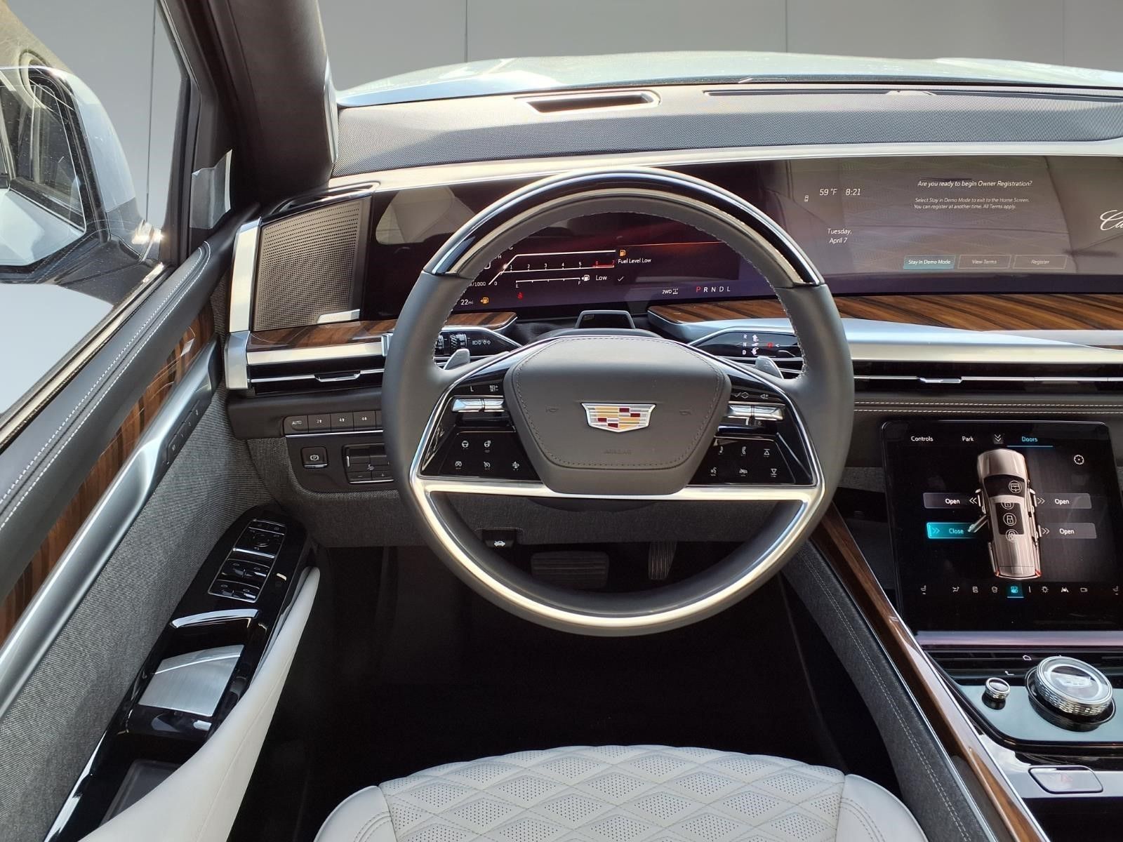 2026 Cadillac Escalade ESV Platinum Edition White at Bayway Cadillac of The Woodlands