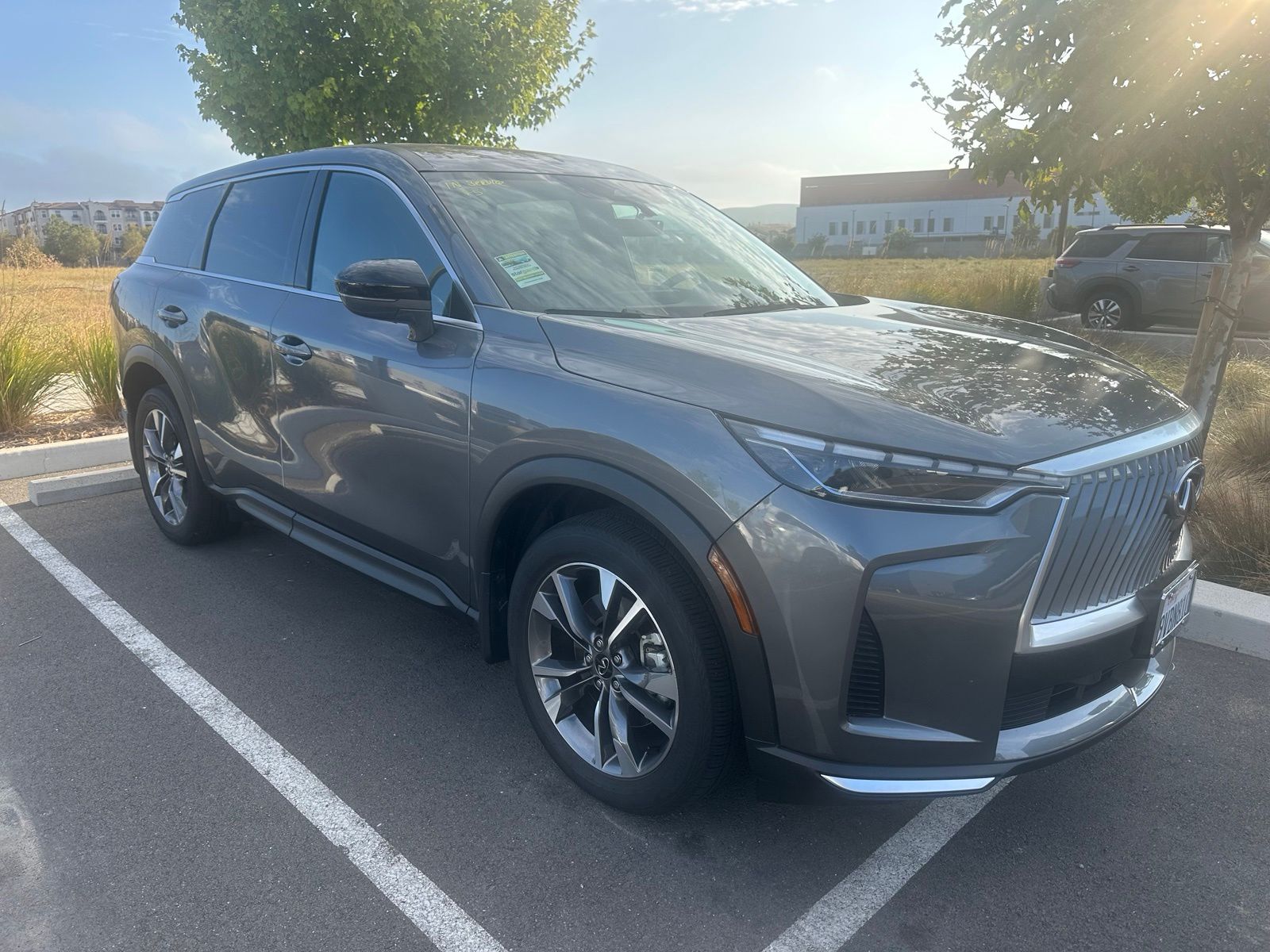 Gray (Graphite Shadow) 2026 INFINITI QX60 SUV / Crossover All-Wheel Drive 9-Speed Automatic