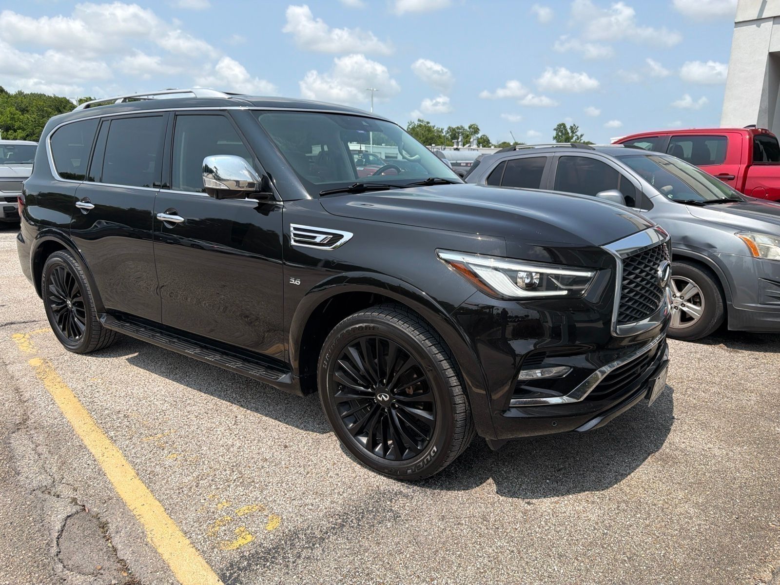 Mineral 2019 INFINITI QX80 SUV / Crossover Rear-Wheel Drive 7-Speed Automatic