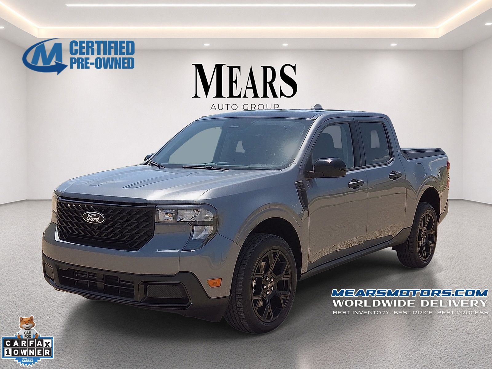 Carbonized Gray Metallic 2025 Ford Maverick Pickup Truck All-Wheel Drive 8-Speed Automatic