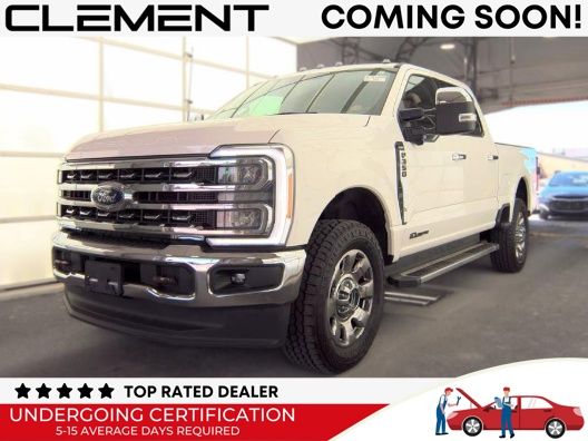 White Metallic 2023 Ford F-350 Super Duty Pickup Truck Four-Wheel Drive Automatic