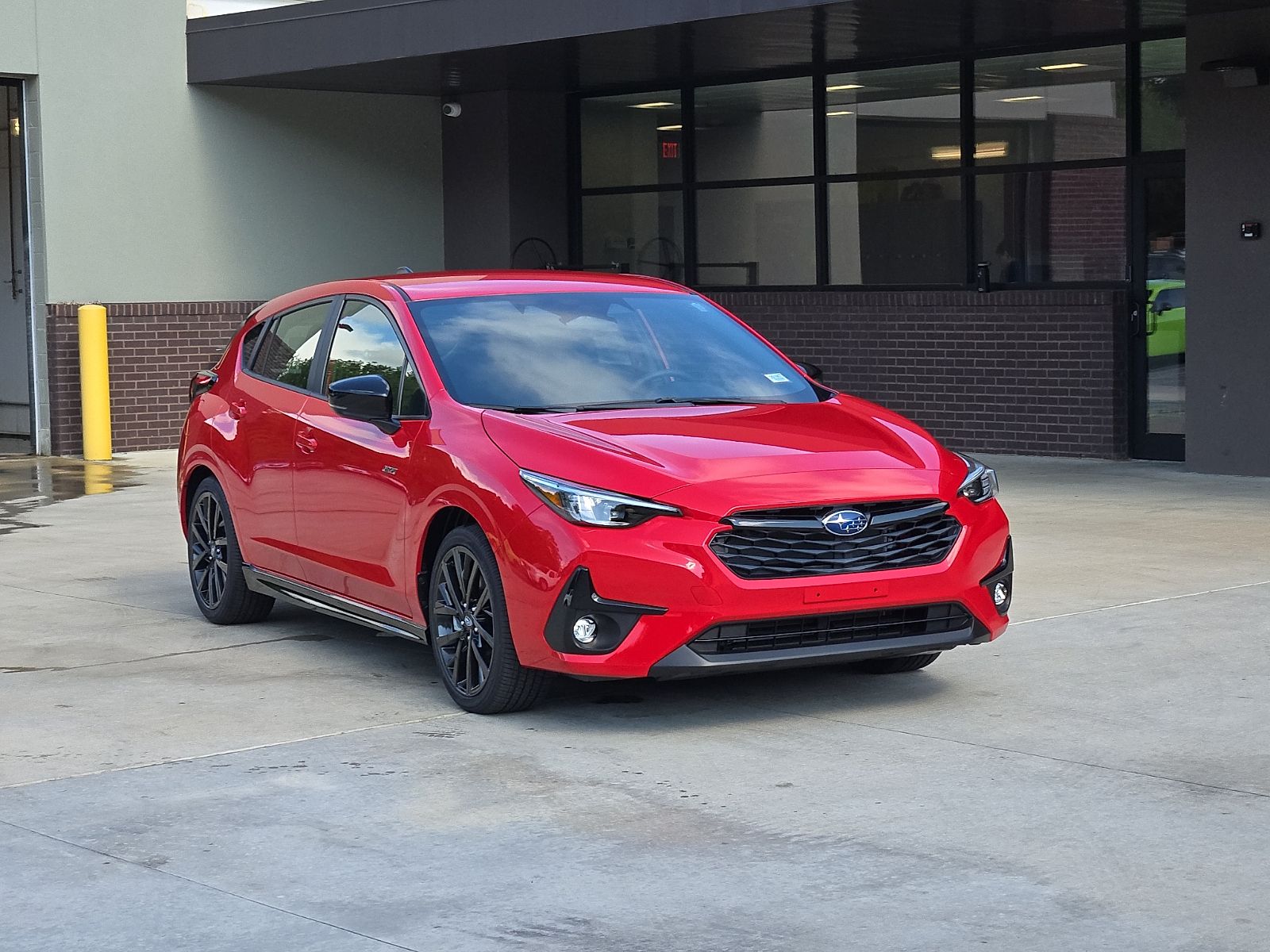 Pure Red 2026 Subaru Impreza Wagon All-Wheel Drive Continuously Variable Transmission