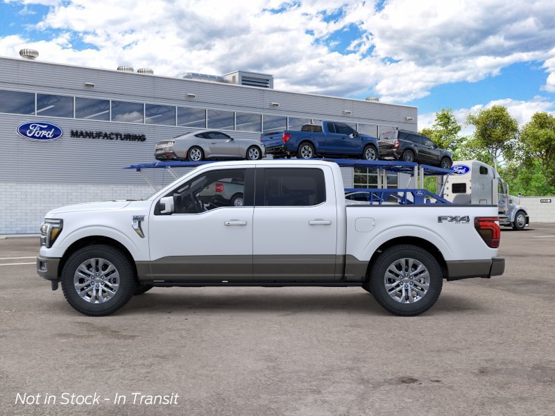 New 2026 Star White Metallic Tri-Coat Ford King Ranch image 5