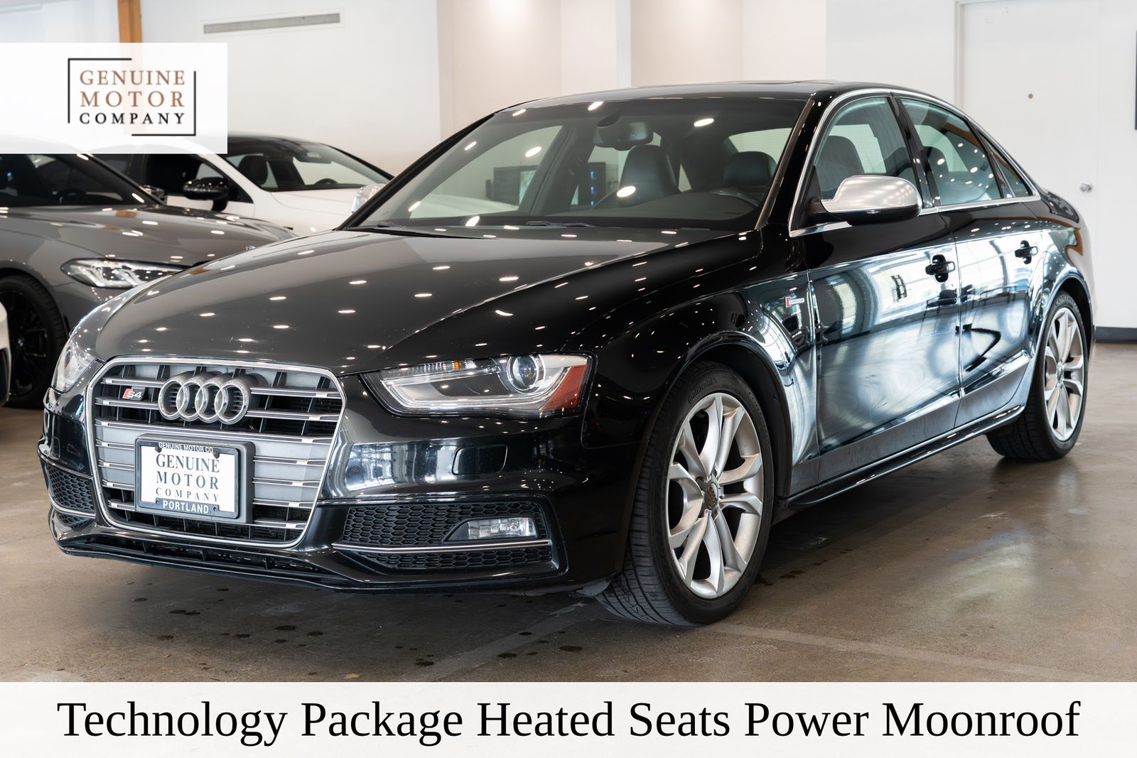 Mythos Black Metallic 2015 Audi S4 3.0T quattro Premium Plus Sedan AWD Sedan All-Wheel Drive 7-Speed Automatic