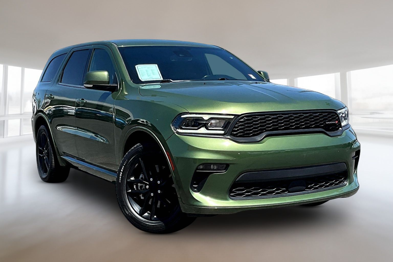 F8 Green Clearcoat 2022 Dodge Durango GT Plus RWD SUV / Crossover Rear-Wheel Drive 8-Speed Automatic