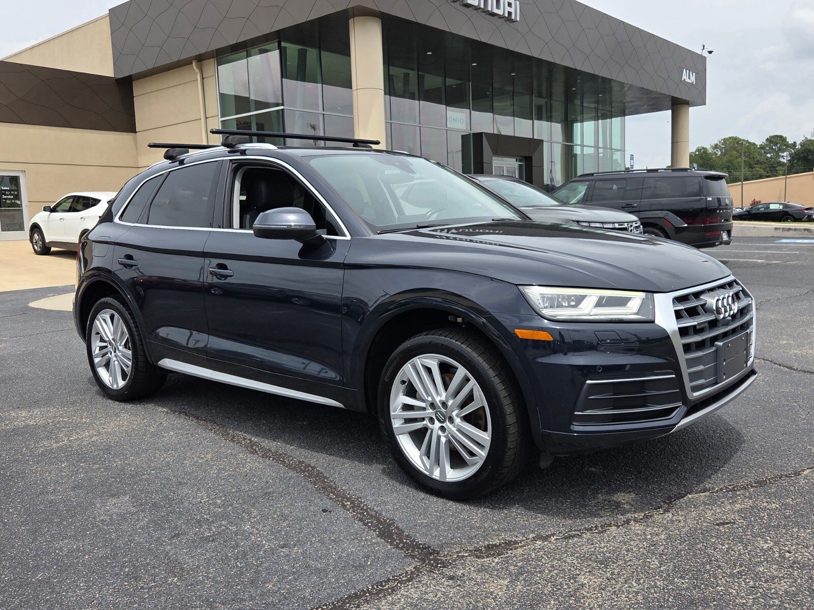 Moonlight Blue 2018 Audi Q5 SUV / Crossover All-Wheel Drive 7-Speed Automatic