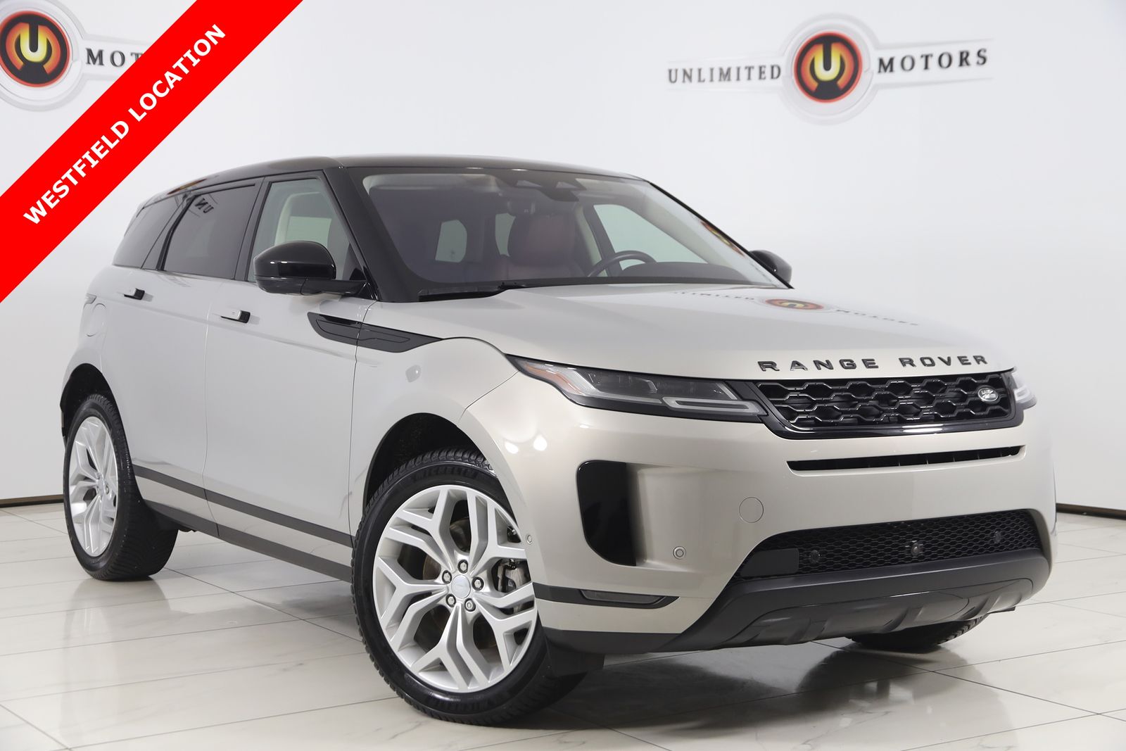 Seoul Pearl Silver Metallic 2021 Land Rover Range Rover Evoque P250 SE AWD SUV / Crossover All-Wheel Drive 9-Speed Automatic