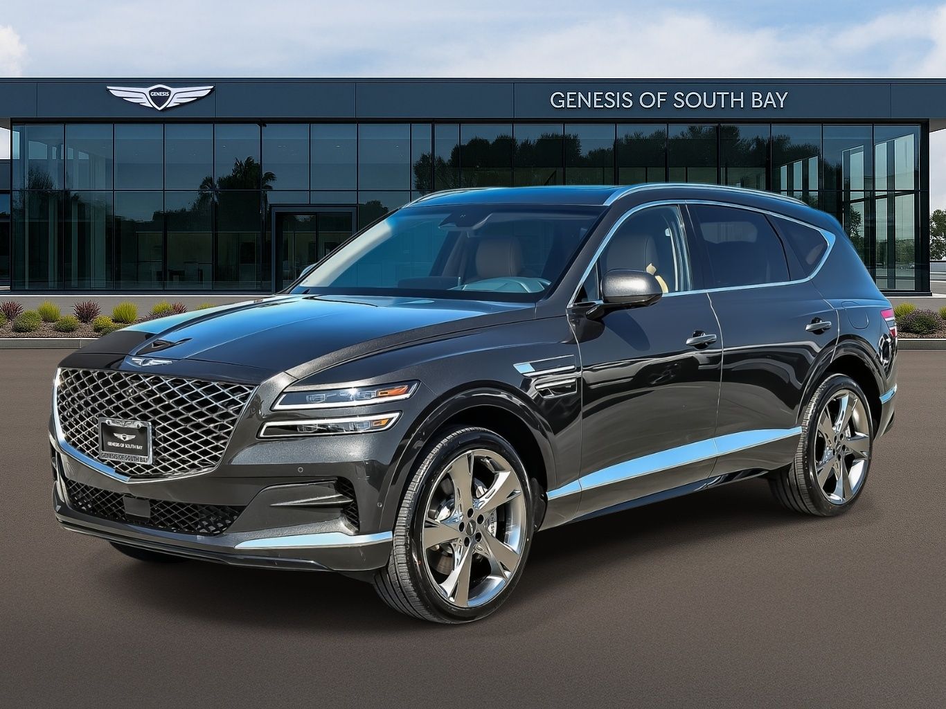 Makalu Gray 2024 Genesis GV80 3.5T AWD SUV / Crossover All-Wheel Drive 8-Speed Automatic