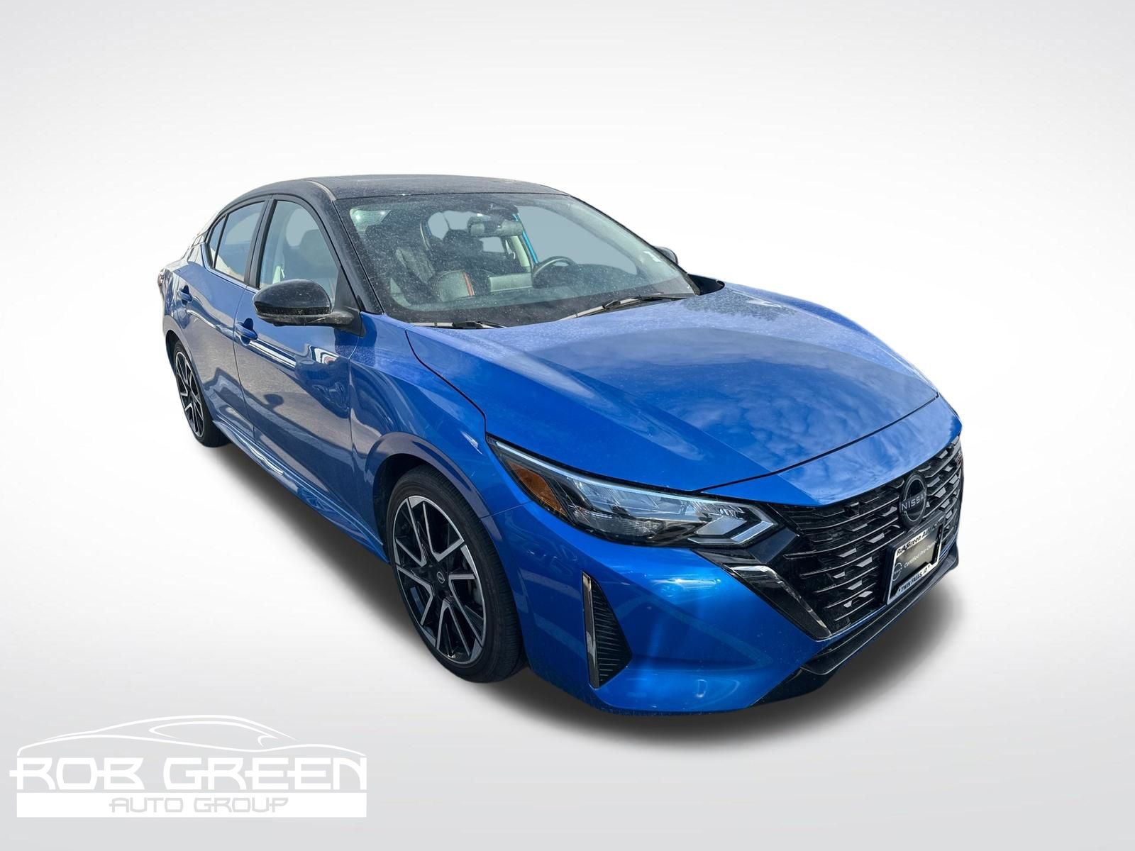 Electric Blue Metallic/Super Black 2025 Nissan Sentra Sedan Front-Wheel Drive Continuously Variable Transmission