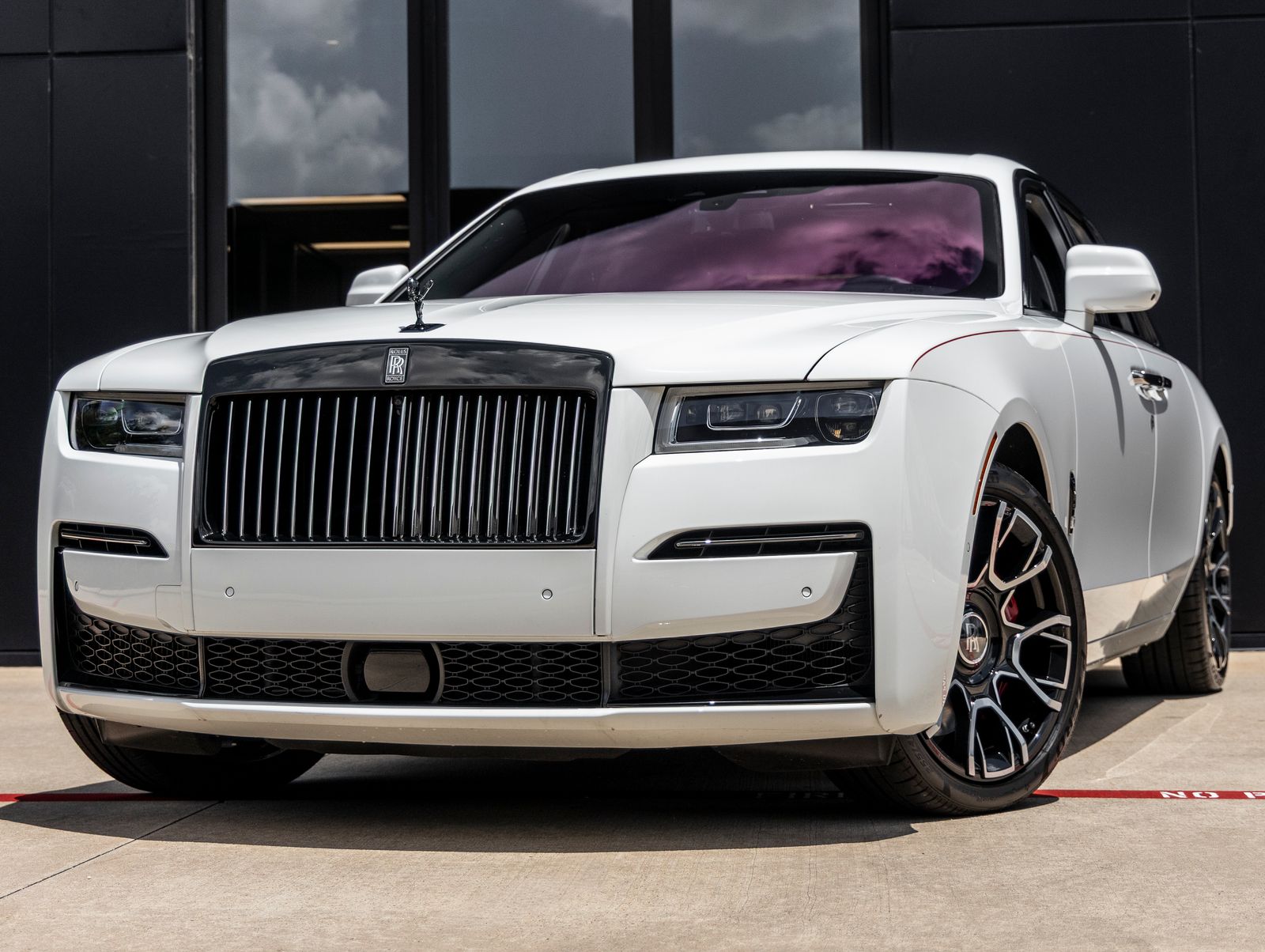 Arctic White 2023 Rolls-Royce Ghost Sedan All-Wheel Drive 8-Speed Automatic