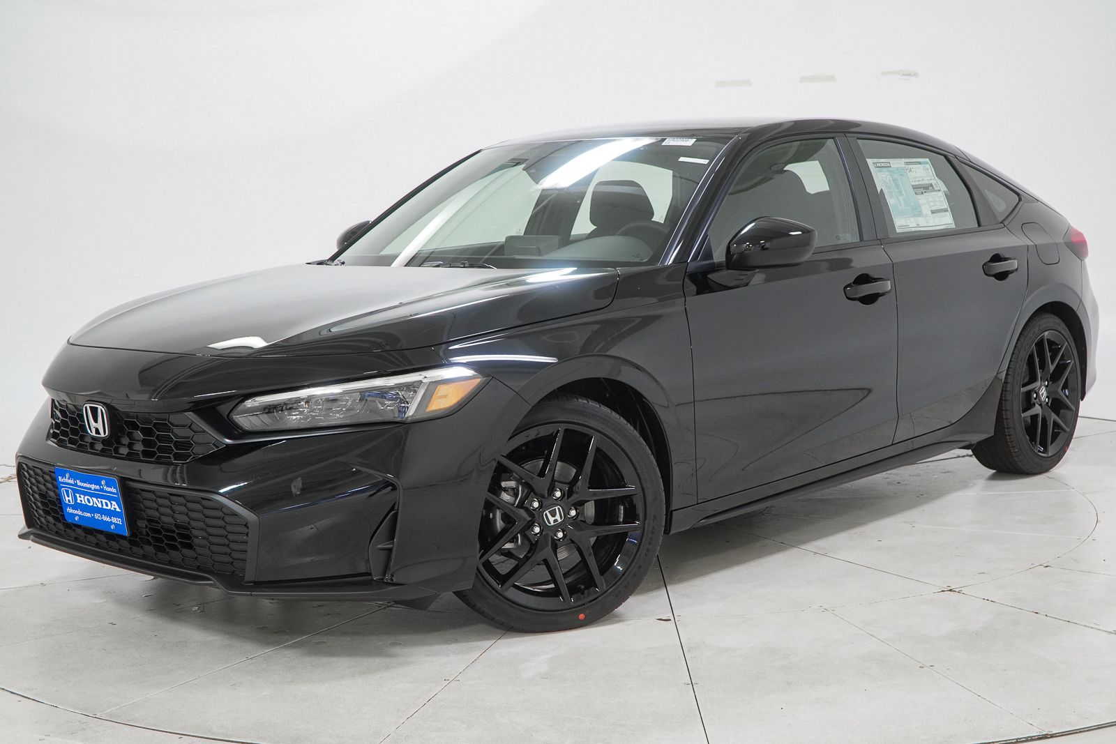 Crystal Black Pearl 2026 Honda Civic Hatchback Hatchback Front-Wheel Drive Continuously Variable Transmission