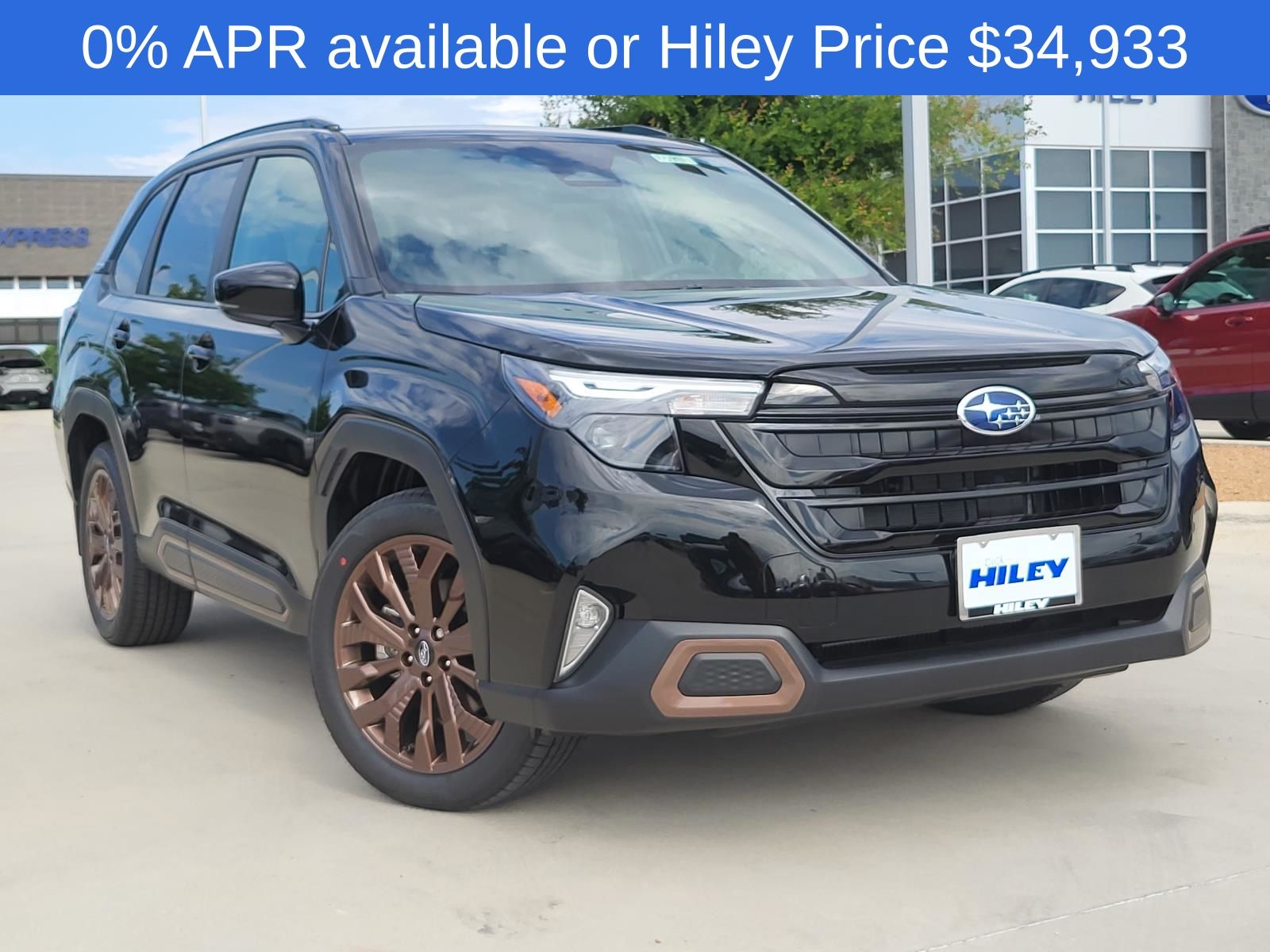 Crystal Black Silica 2026 Subaru Forester Sport Crossover AWD SUV / Crossover All-Wheel Drive Continuously Variable Transmission