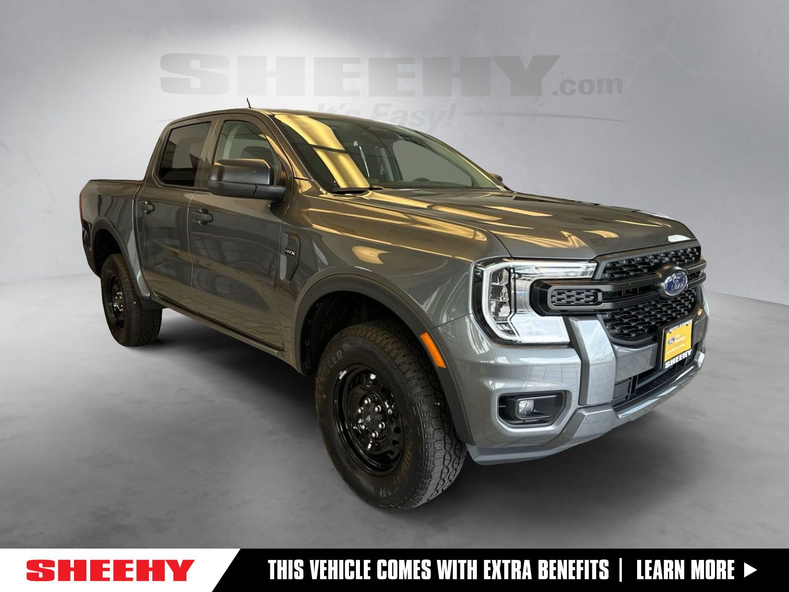 Carbonized Gray Metallic 2026 Ford Ranger Pickup Truck Four-Wheel Drive Automatic