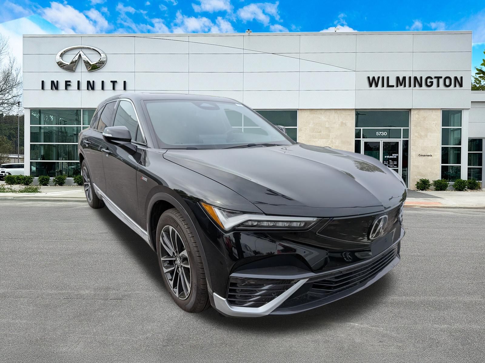 Cosmic Black Metallic 2024 Acura ZDX A-Spec RWD SUV / Crossover Rear-Wheel Drive Automatic
