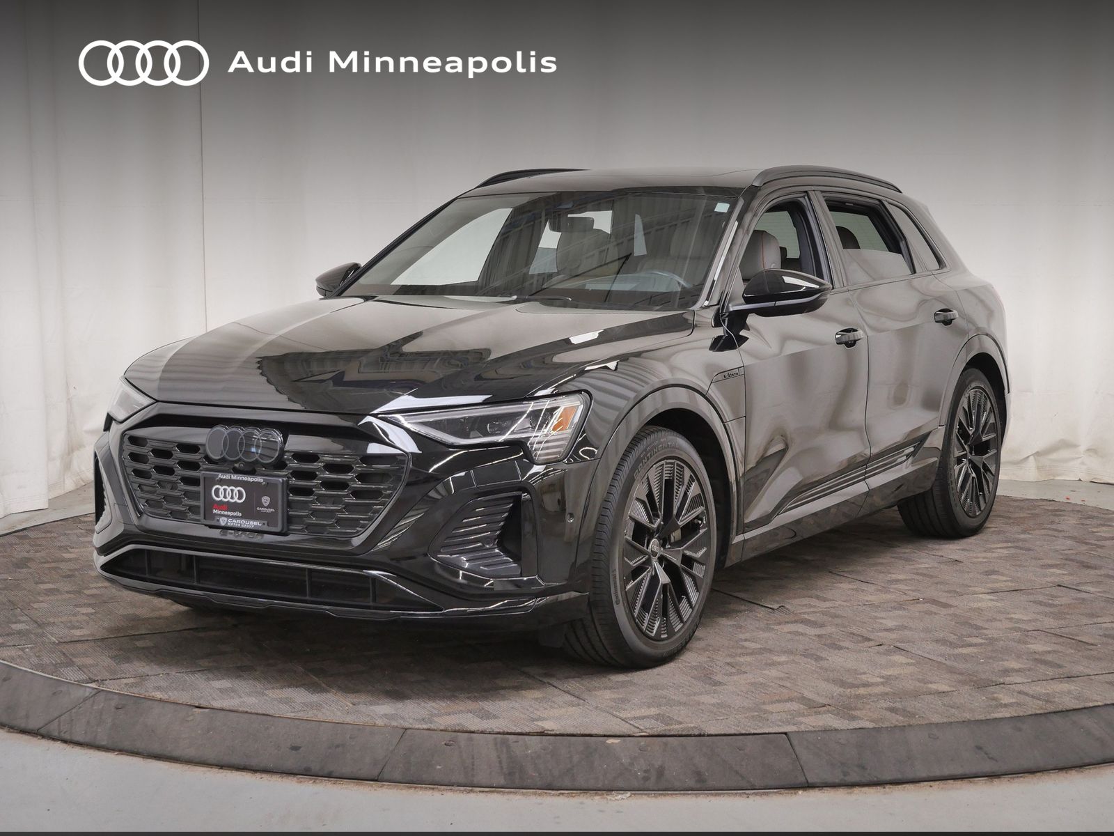 Mythos Black Metallic 2024 Audi Q8 e-tron SUV / Crossover All-Wheel Drive Automatic