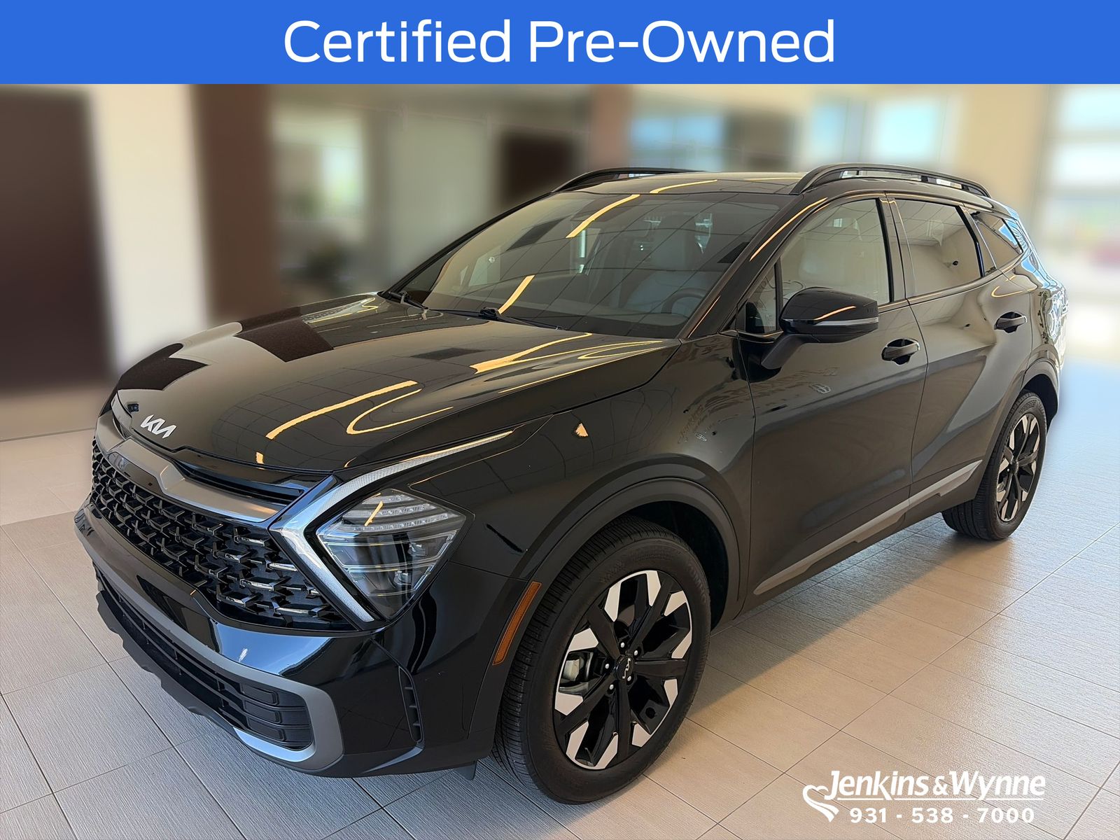 Ebony Black 2024 Kia Sportage X-Line AWD SUV / Crossover All-Wheel Drive 8-Speed Automatic