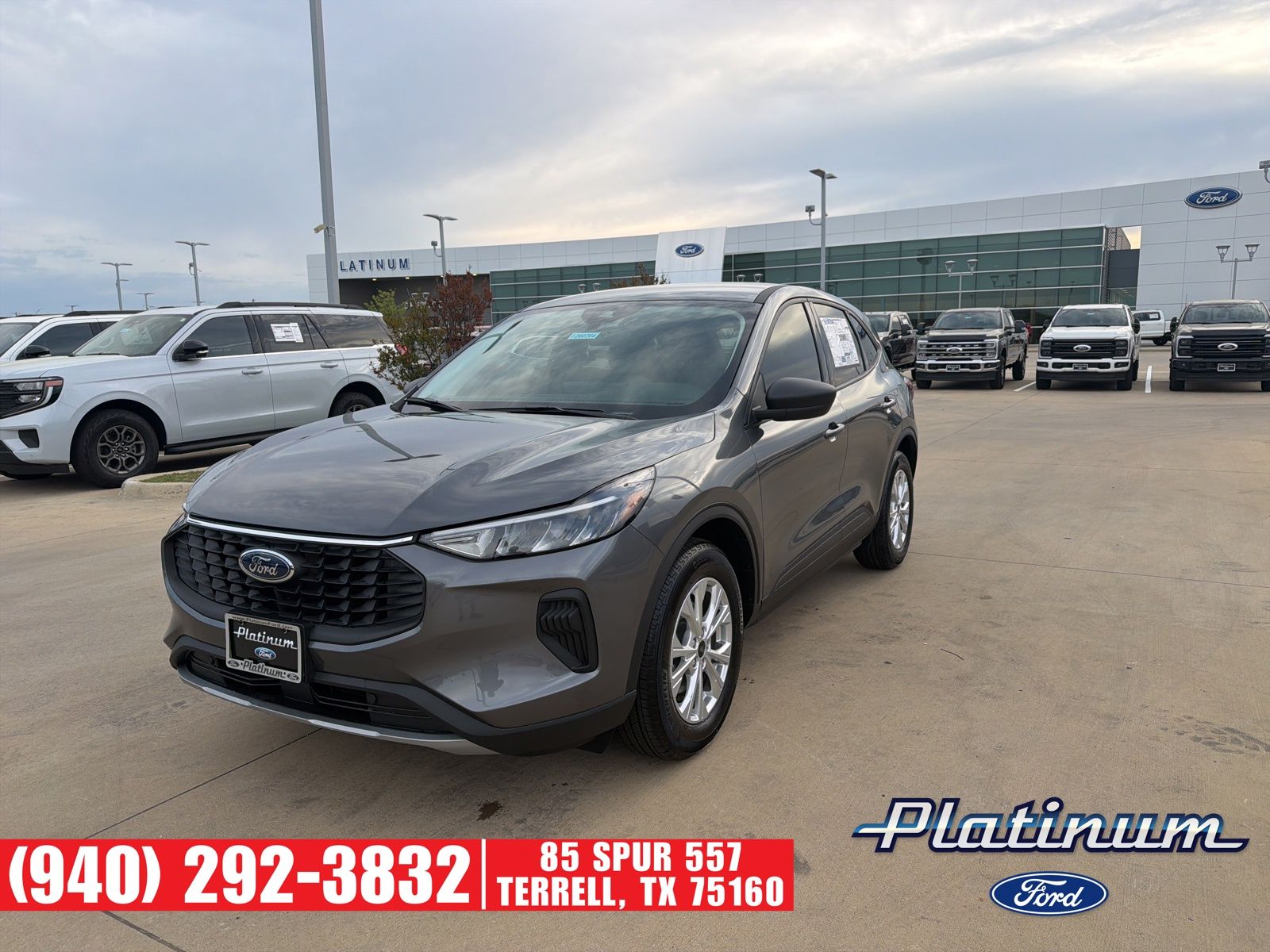 Gray Metallic 2026 Ford Escape SUV / Crossover Front-Wheel Drive 8-Speed Automatic