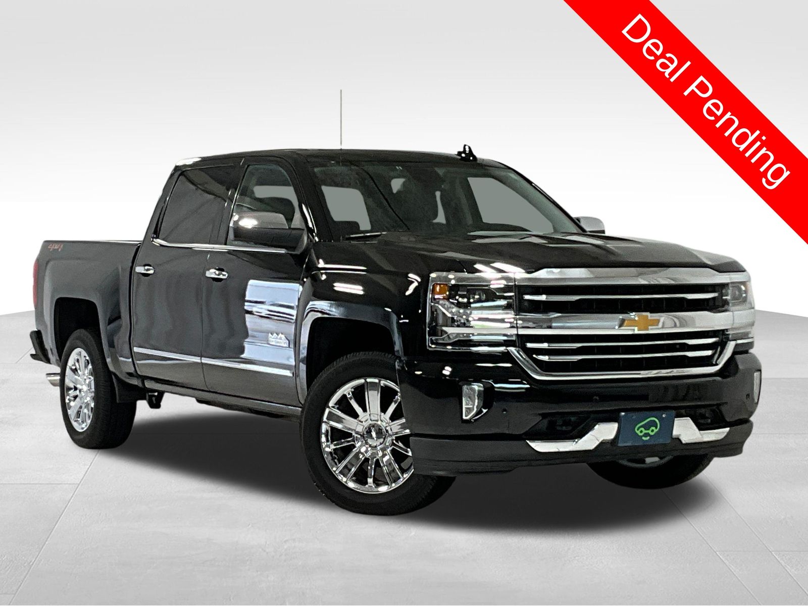 Black 2018 Chevrolet Silverado 1500 Pickup Truck Four-Wheel Drive 8-Speed Automatic Overdrive