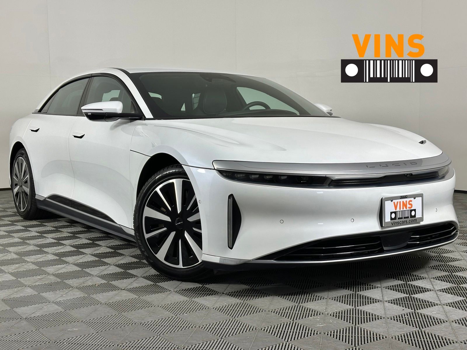White 2025 Lucid Air Sedan All-Wheel Drive 1-Speed Automatic
