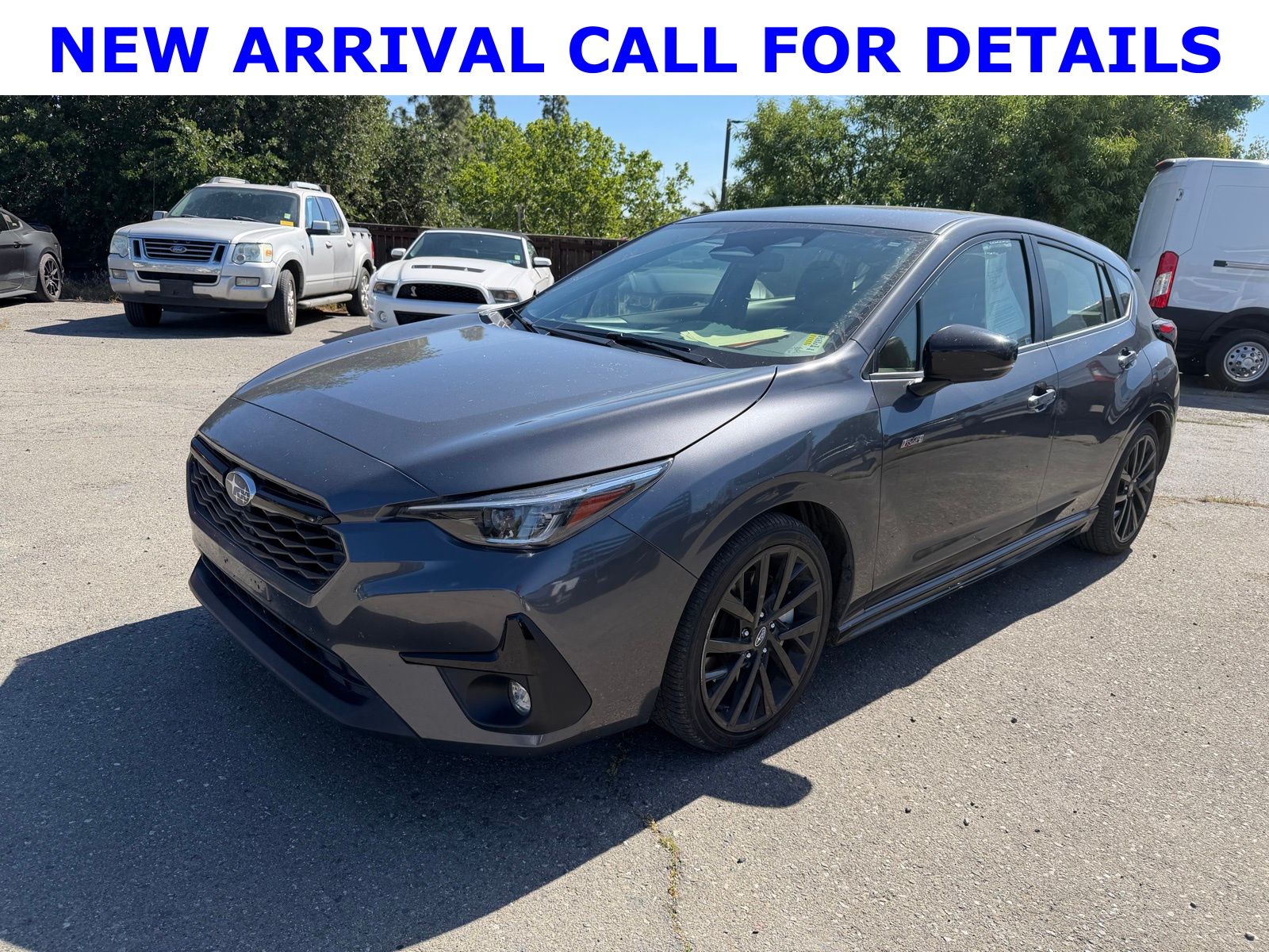 Gray Metallic 2024 Subaru Impreza RS AWD Wagon All-Wheel Drive Continuously Variable Transmission