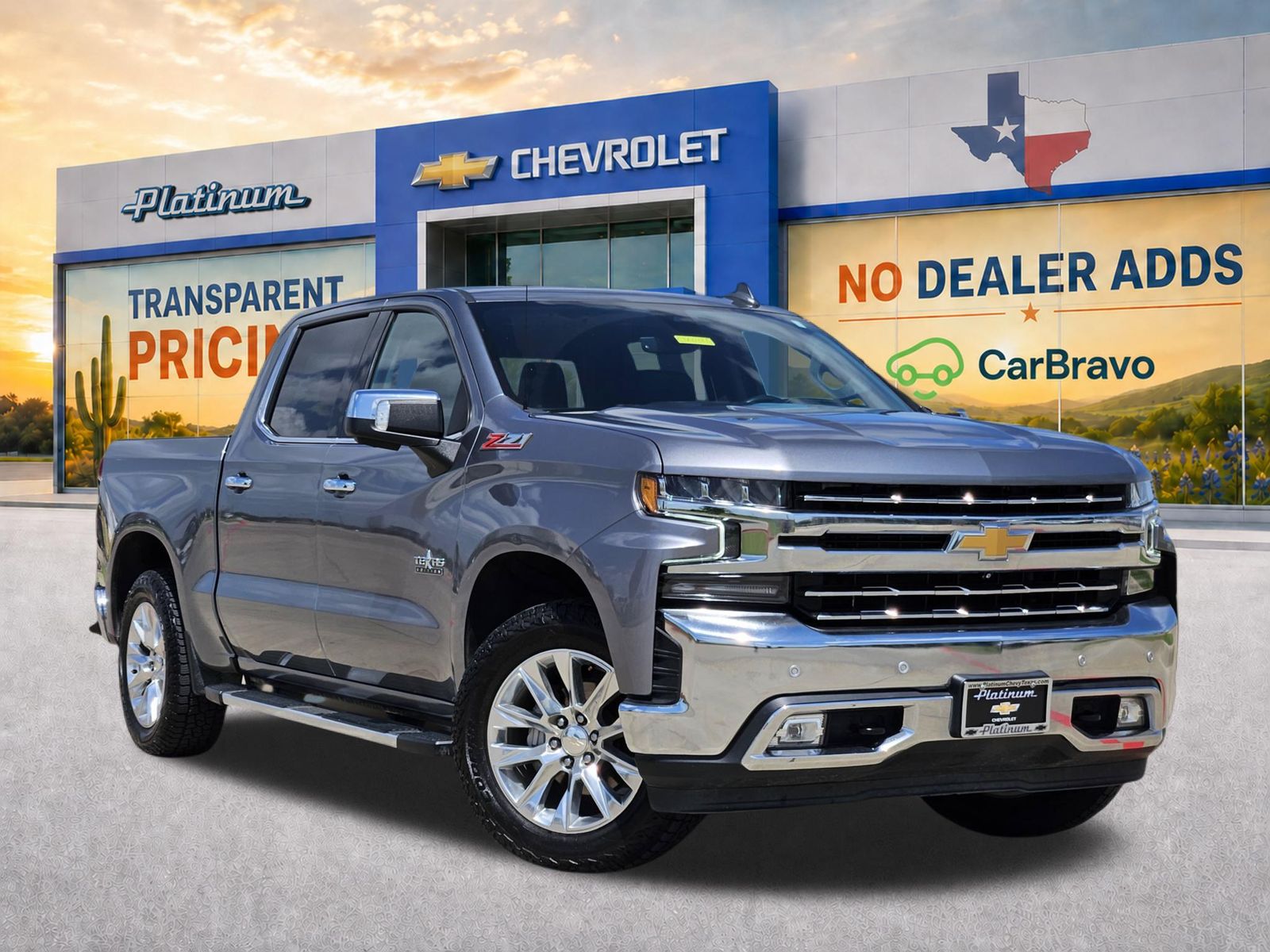  2021 Chevrolet Silverado 1500 LTZ Crew Cab 4WD   