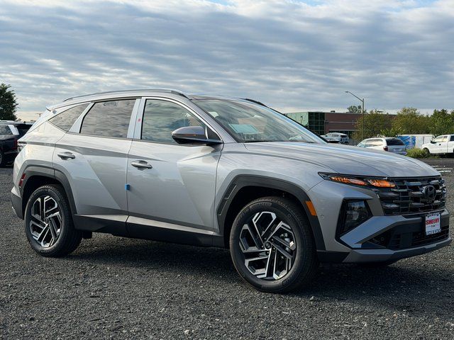 Shimmering Silver 2026 Hyundai Tucson Hybrid SUV / Crossover All-Wheel Drive 6-Speed Automatic