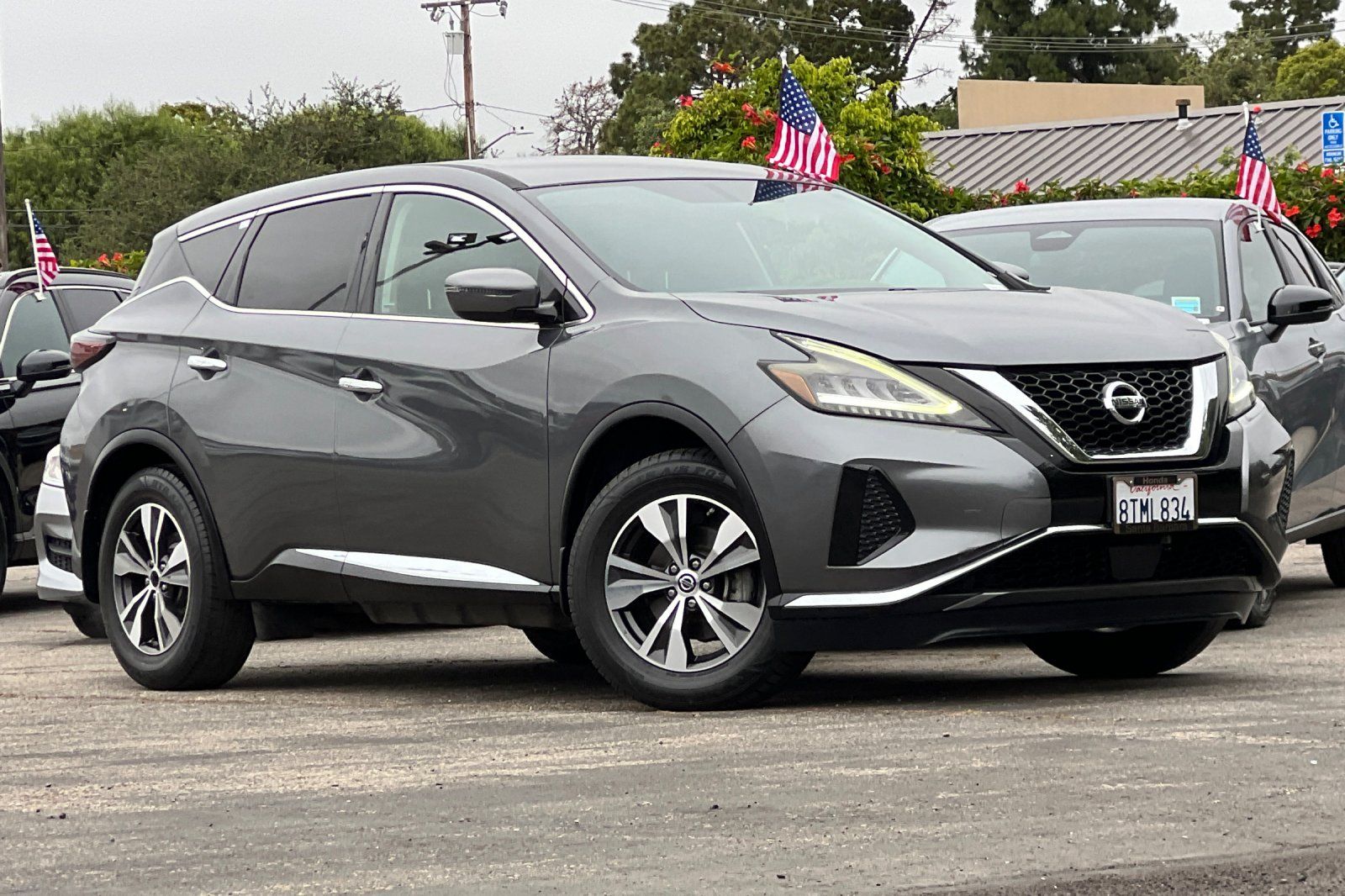 Gray (Gun Metallic) 2019 Nissan Murano S FWD SUV / Crossover Front-Wheel Drive Continuously Variable Transmission