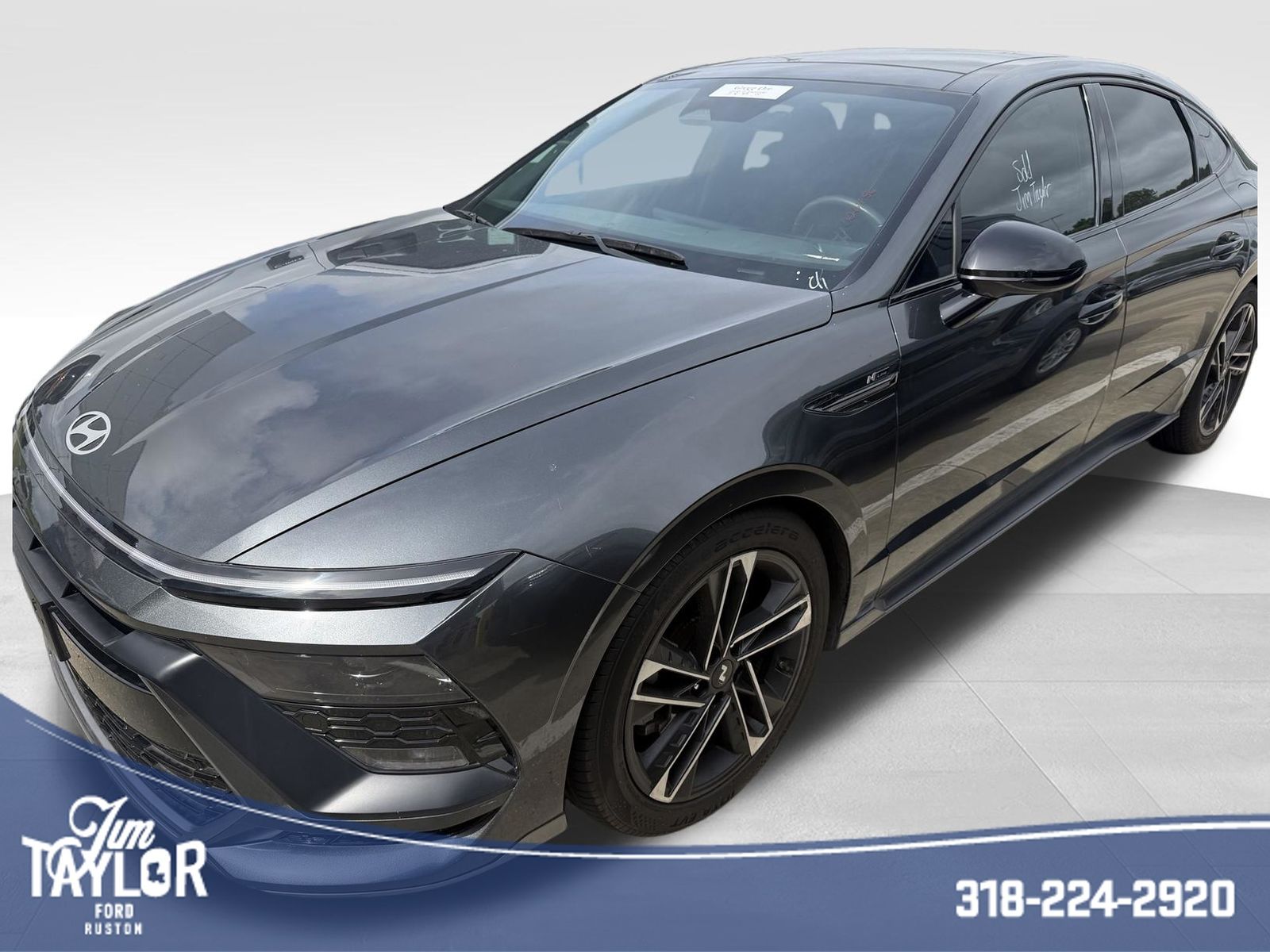 Portofino Gray 2024 Hyundai Sonata Sedan Front-Wheel Drive 8-Speed Automatic