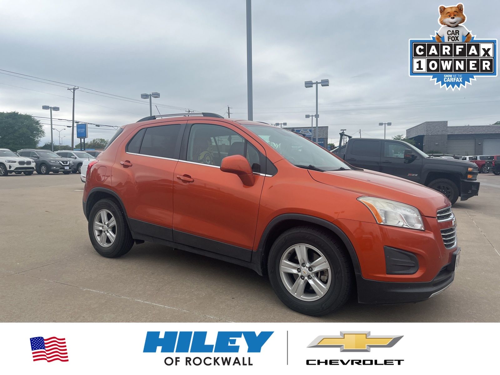 Orange Rock Metallic 2016 Chevrolet Trax LT FWD SUV / Crossover Front-Wheel Drive 6-Speed Automatic