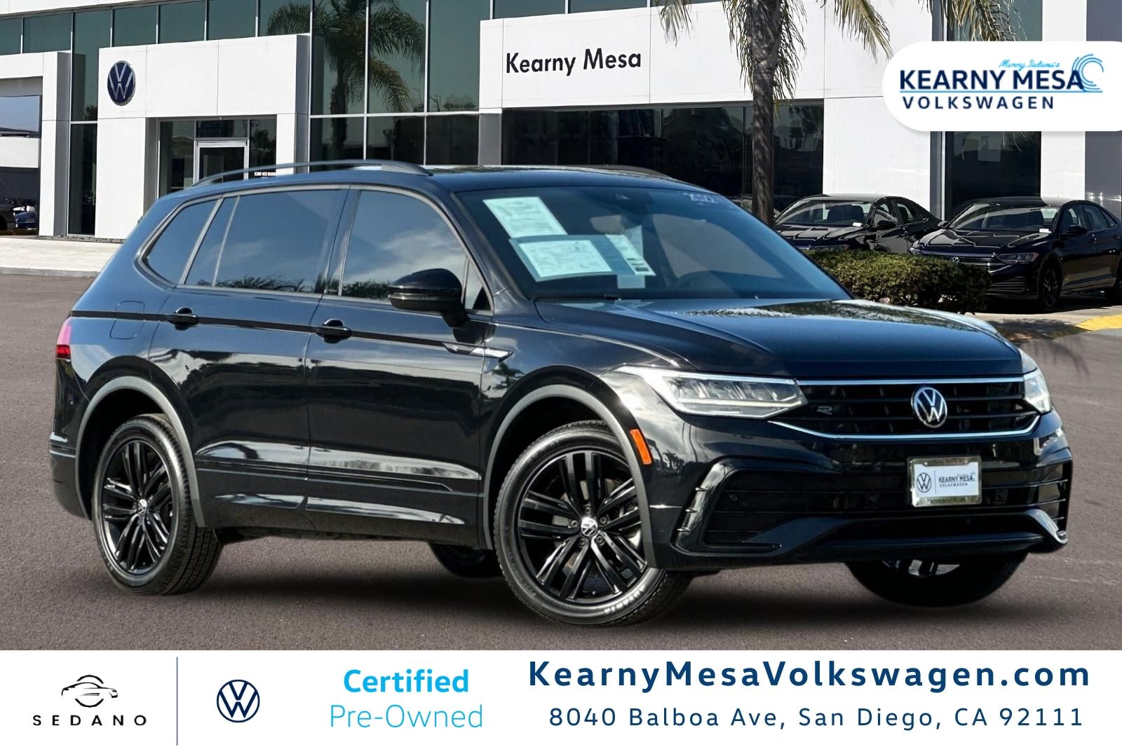 2022 Volkswagen Tiguan SE R-Line Black FWD