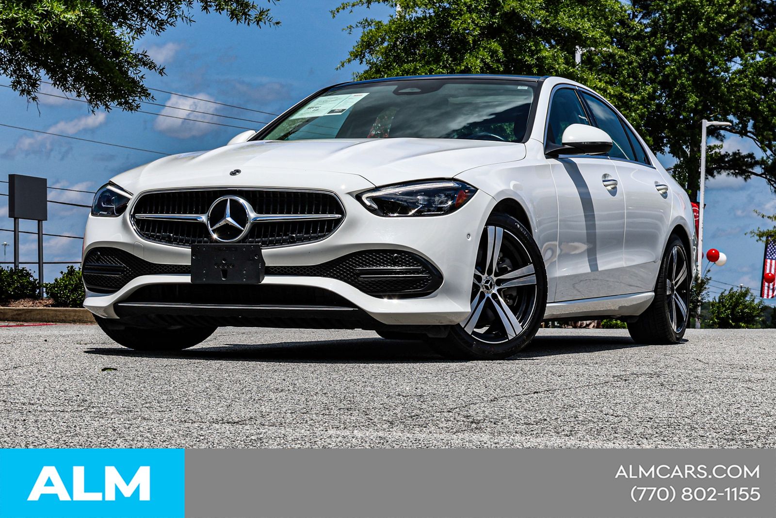 Used 2025 White Mercedes-Benz C 300 image 3