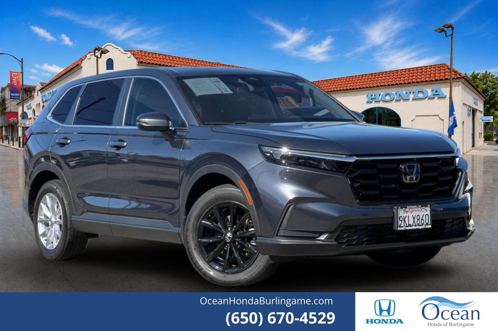 sparkle silver metallic 2024 Honda CR-V SUV / Crossover All-Wheel Drive Continuously Variable Transmission