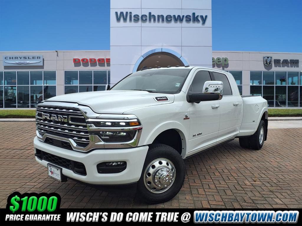 2026 Ram 3500 Limited White at Bayshore Chrysler Jeep Dodge Ram