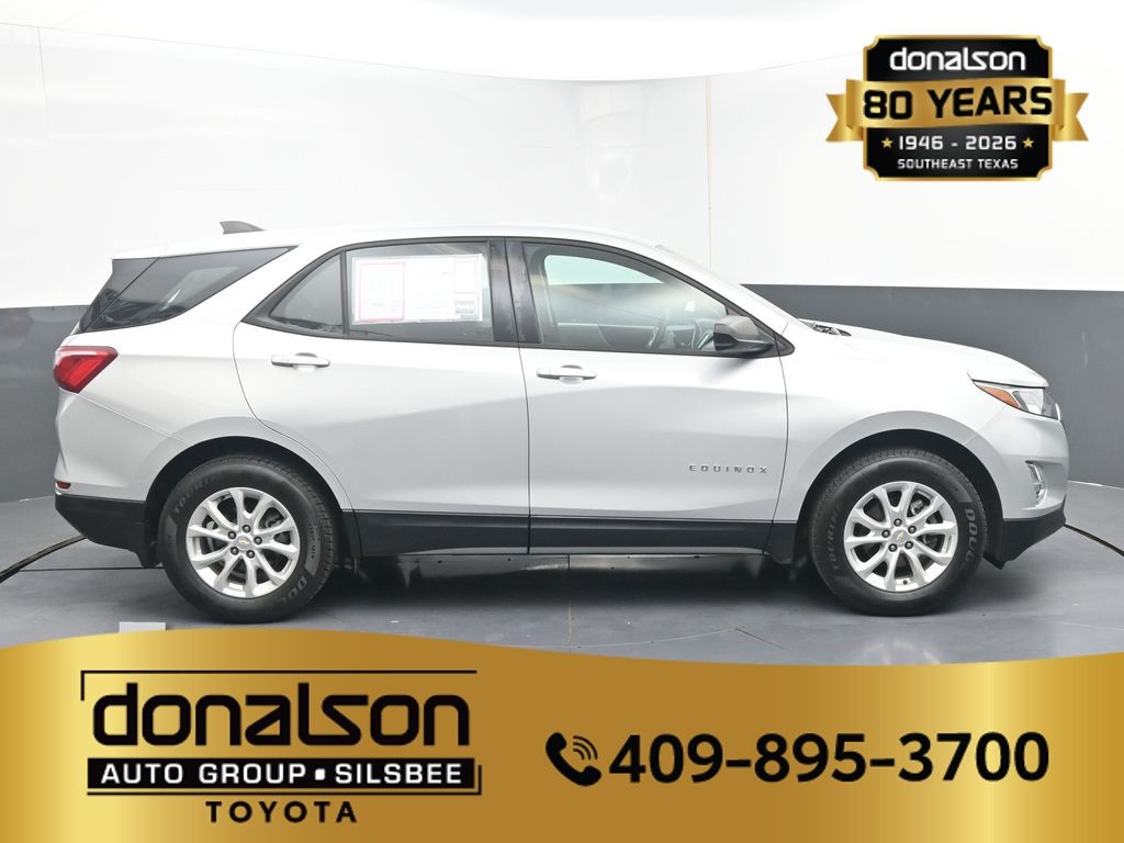 Used 2018 Chevrolet Equinox LS with VIN 2GNAXREV6J6254305 for sale in Silsbee, TX