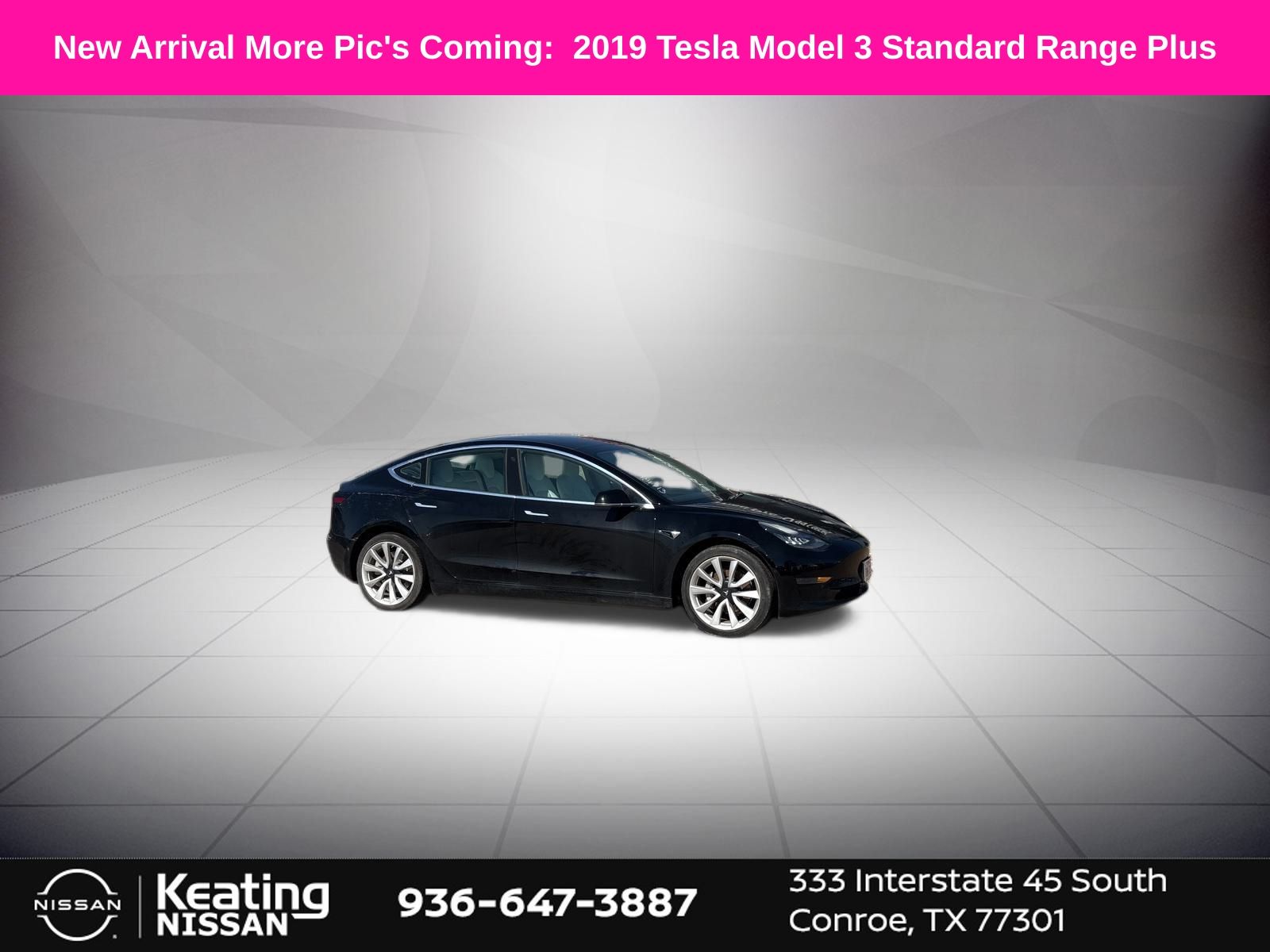 2019 Tesla Model 3 Standard Range Plus Black at Ultimate Motorsports