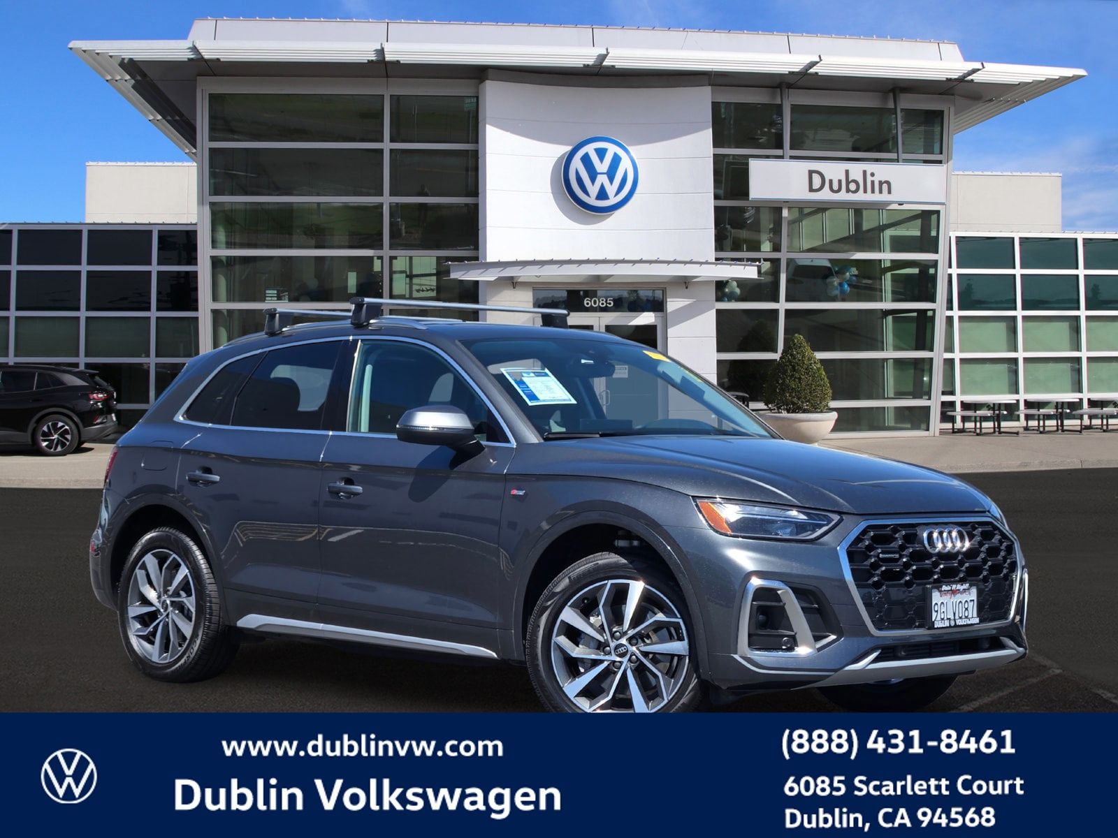 Daytona Gray Pearl 2023 Audi Q5 SUV / Crossover All-Wheel Drive 7-Speed Automatic