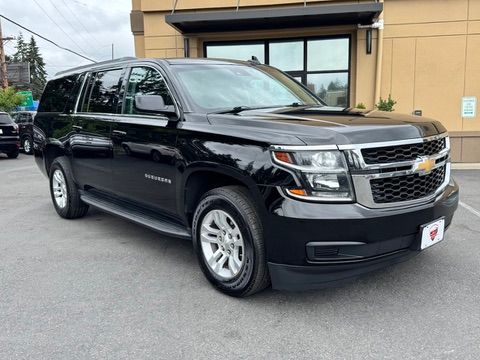 Black 2020 Chevrolet Suburban SUV / Crossover Four-Wheel Drive 6-Speed Automatic Overdrive