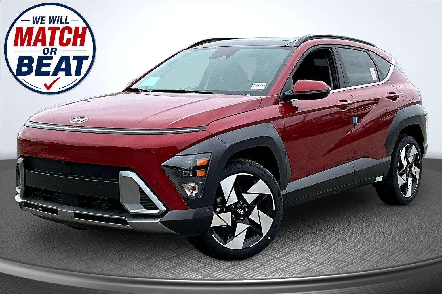 Ultimate Red Metallic 2026 Hyundai Kona SUV / Crossover All-Wheel Drive 8-Speed Automatic