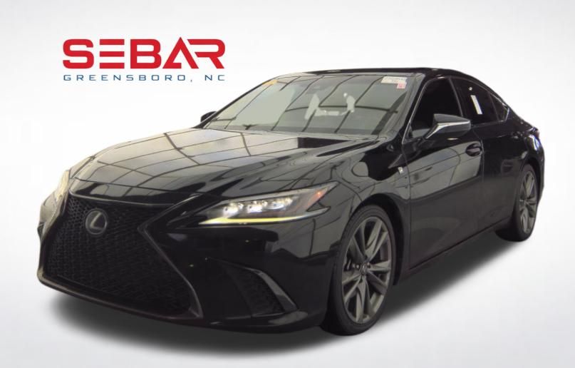 Black (Obsidian) 2021 Lexus ES 350 F Sport FWD Sedan Front-Wheel Drive 8-Speed Automatic