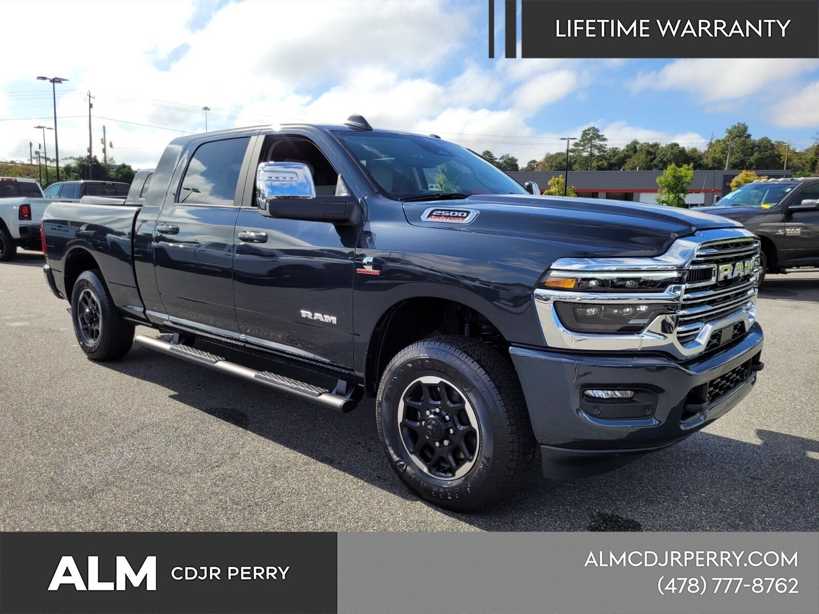 New 2026 Forged Blue Metallic Exterior Paint RAM Laramie image 15
