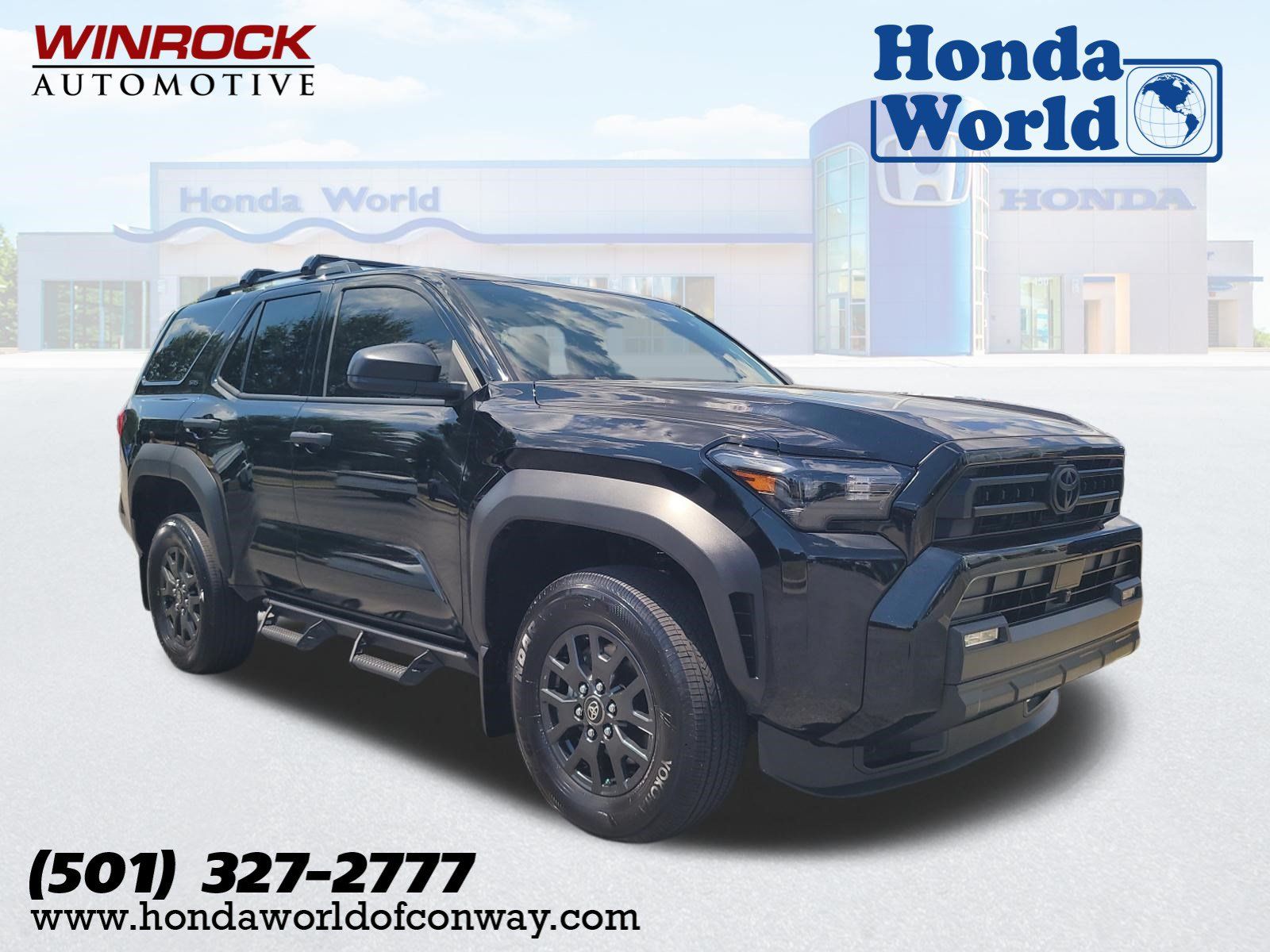 Black 2025 Toyota 4Runner SUV / Crossover Four-Wheel Drive 8-Speed Automatic