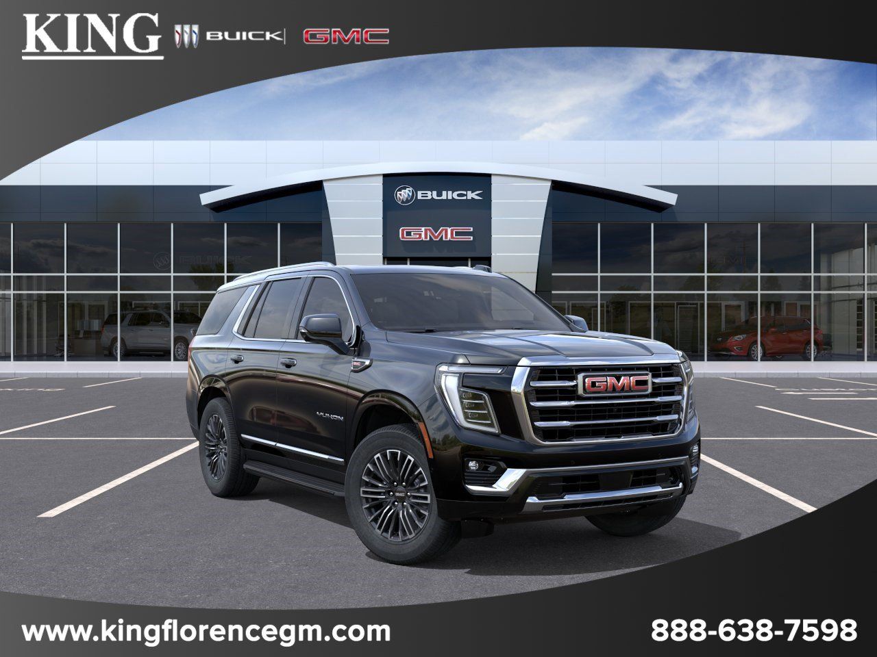 Onyx Black 2026 GMC Yukon SUV / Crossover Four-Wheel Drive