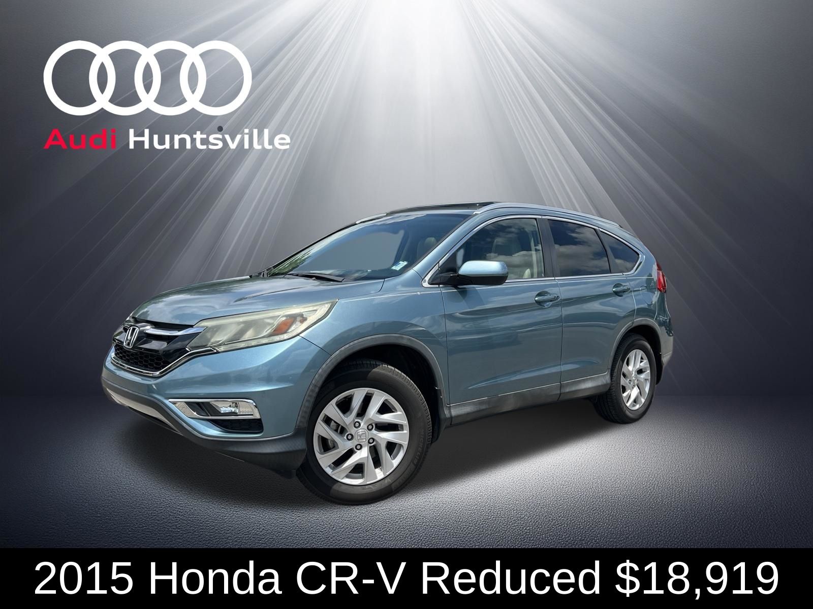 Blue 2015 Honda CR-V SUV / Crossover Front-Wheel Drive Continuously Variable Transmission
