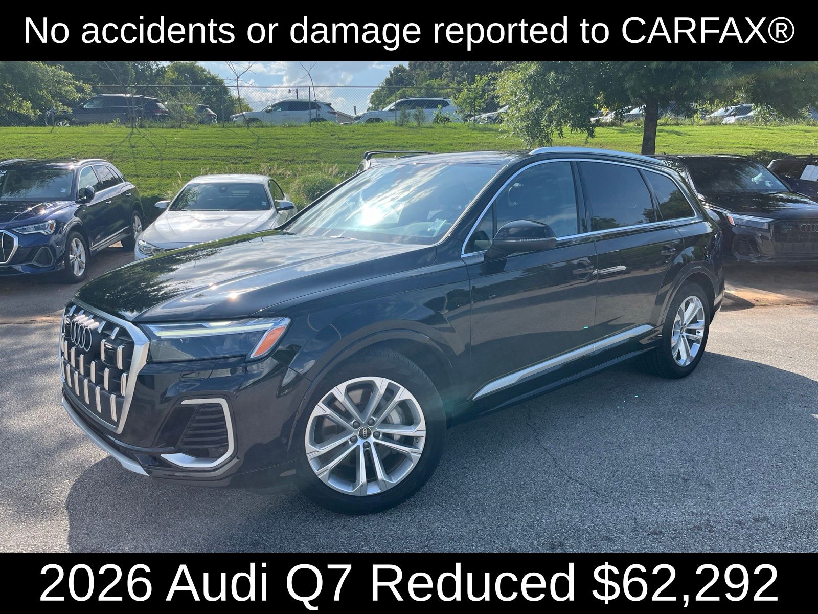 Mythos Black Metallic 2026 Audi Q7 SUV / Crossover All-Wheel Drive 8-Speed Automatic