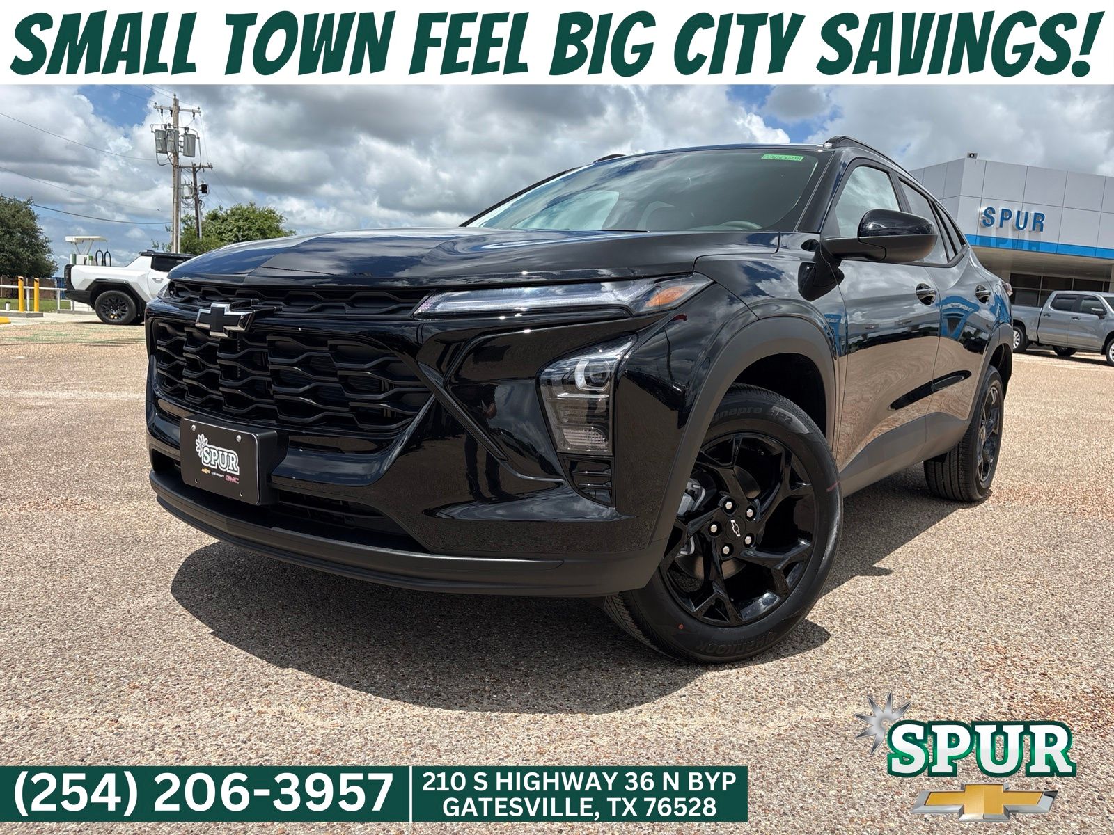 Mosaic Black Metallic 2026 Chevrolet Trax SUV / Crossover Front-Wheel Drive 6-Speed Automatic