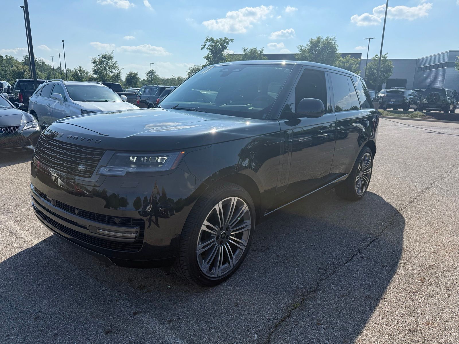 Santorini Black Metallic 2024 Land Rover Range Rover SUV / Crossover All-Wheel Drive 8-Speed Automatic