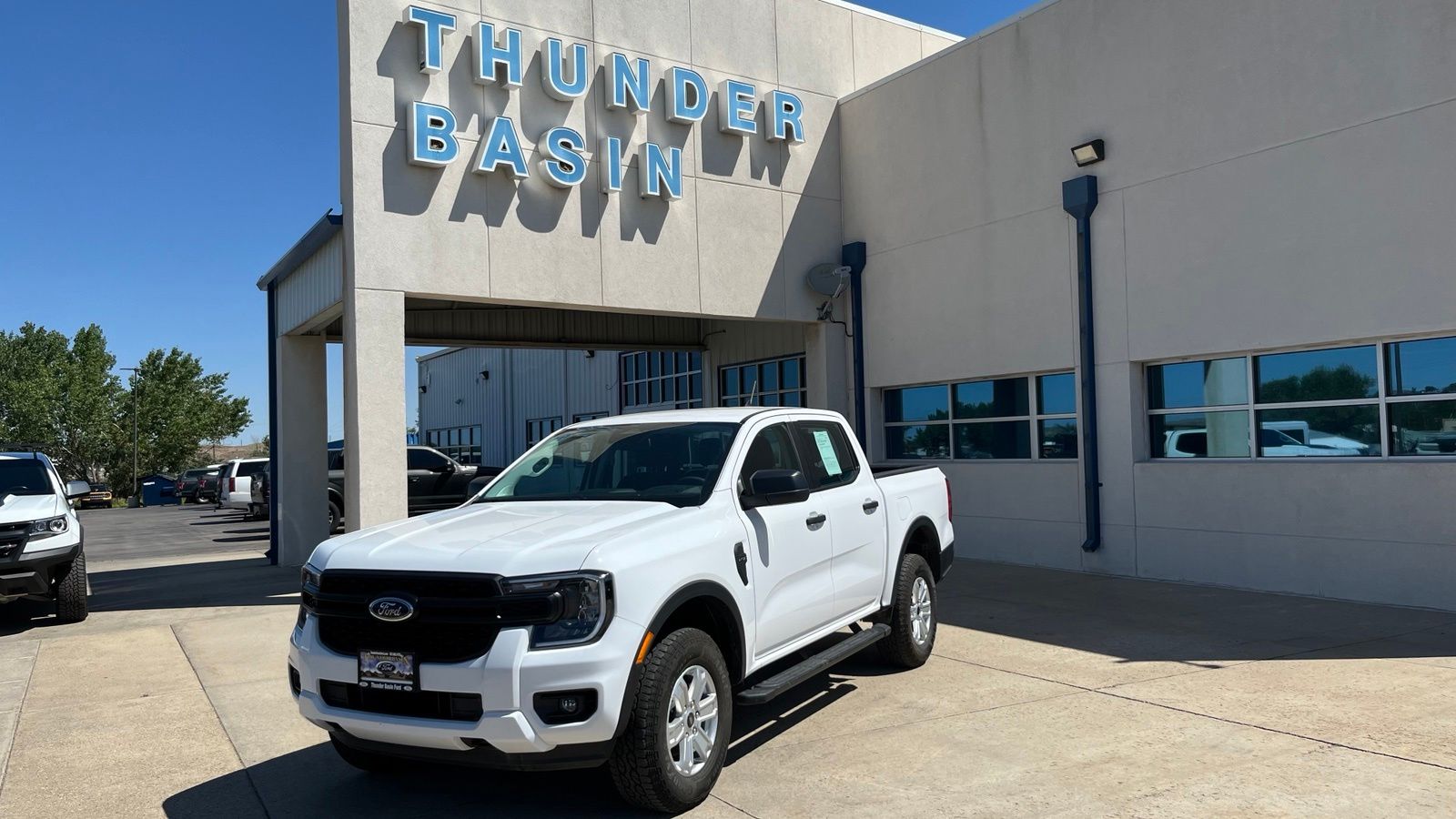 Oxford White 2024 Ford Ranger Pickup Truck Four-Wheel Drive Automatic